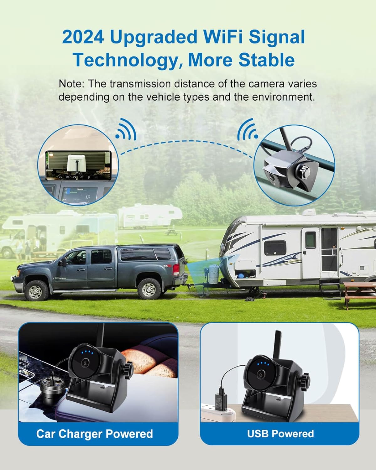 Thumbnail 3 de STONVUE 1080P Magnetic Wireless Reversing Camera with WiFi & Long-Lasting Battery