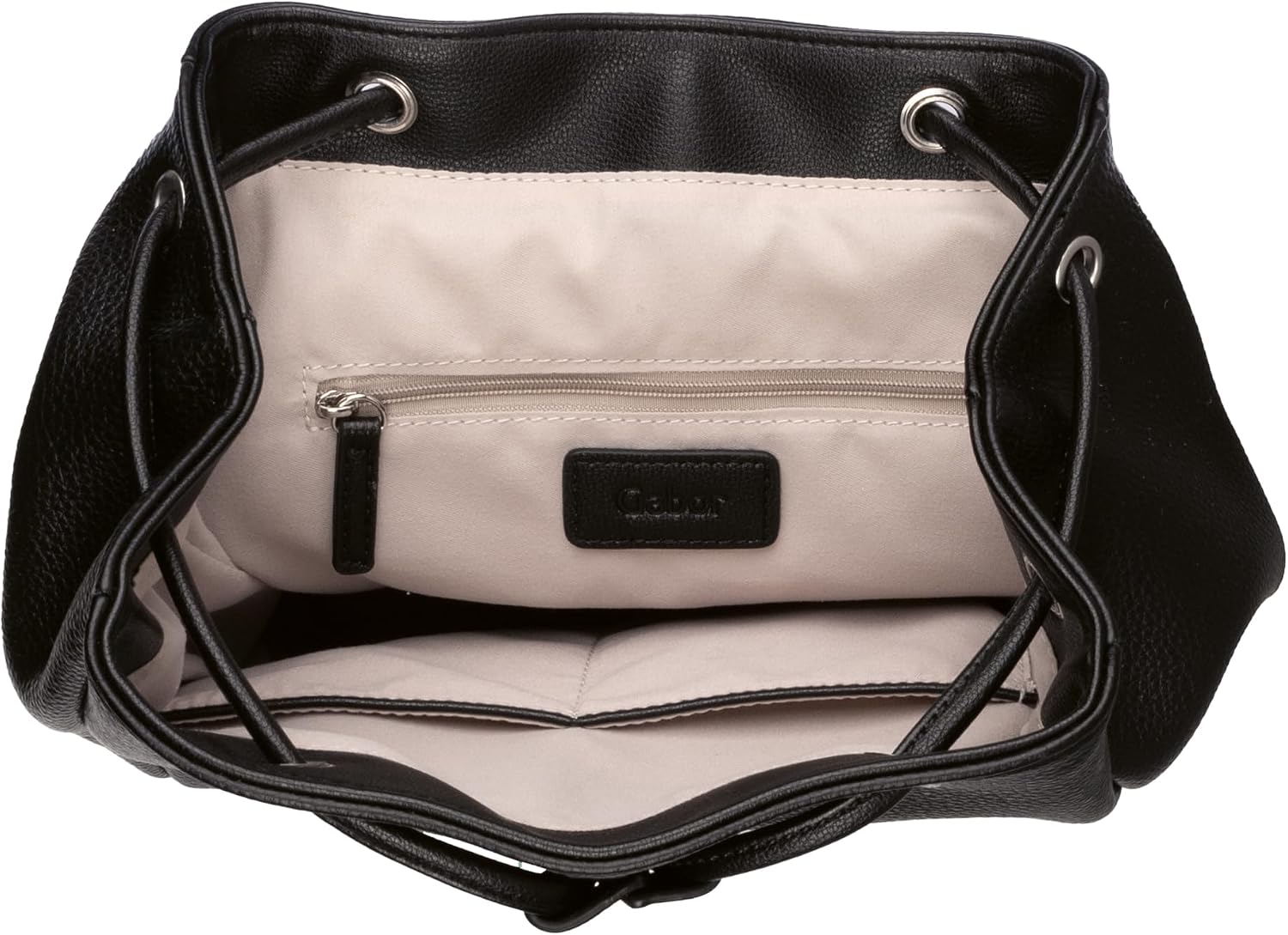 Detalle 2 de Gabor Elfie 004366 Rucksack – kompakter Alltagsbegleiter in monochromem Kunstleder