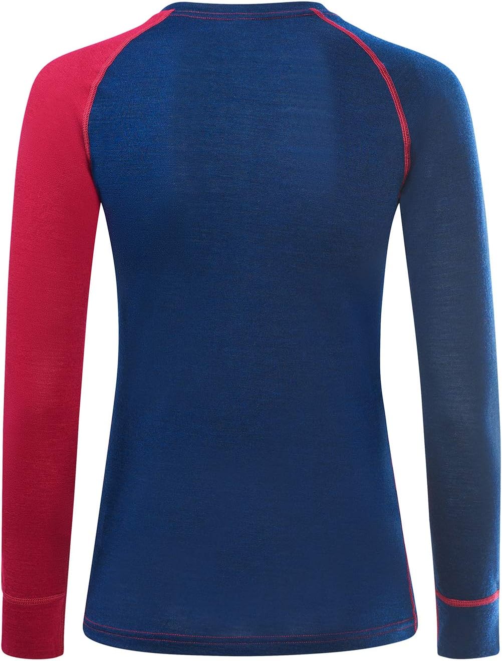 Detalle 2 de Black Crevice Langarmshirt Mérino Femme