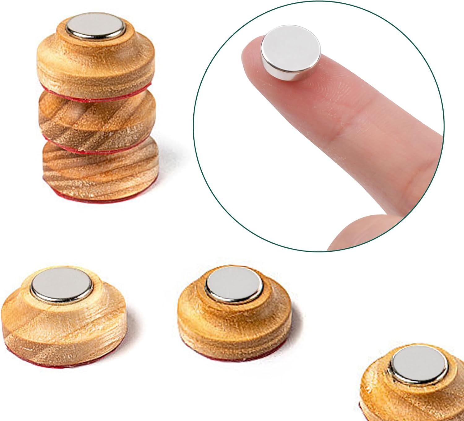 Thumbnail 3 de FPMYB Neodym-Magnete 10×3 mm, 60 Stück 🧲