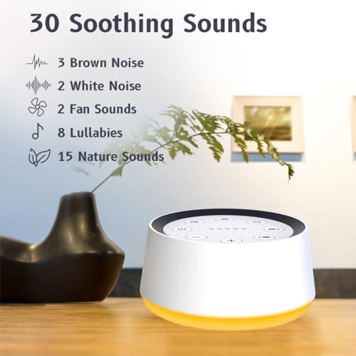 Detalle 2 de Brown Noise Sound Machine with 30 Soothing Sounds
