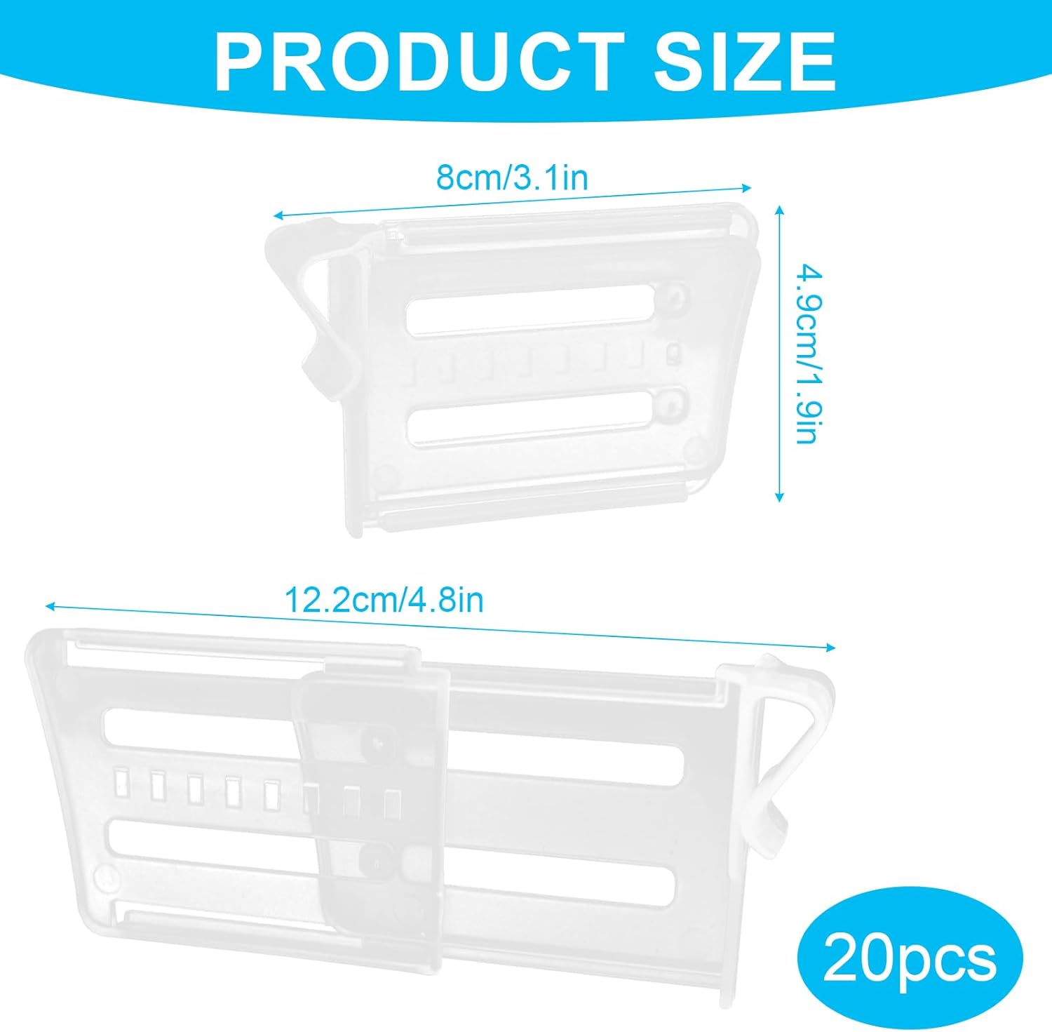 Thumbnail 1 de 20 PCS Refrigerator Dividers for UK Kitchens