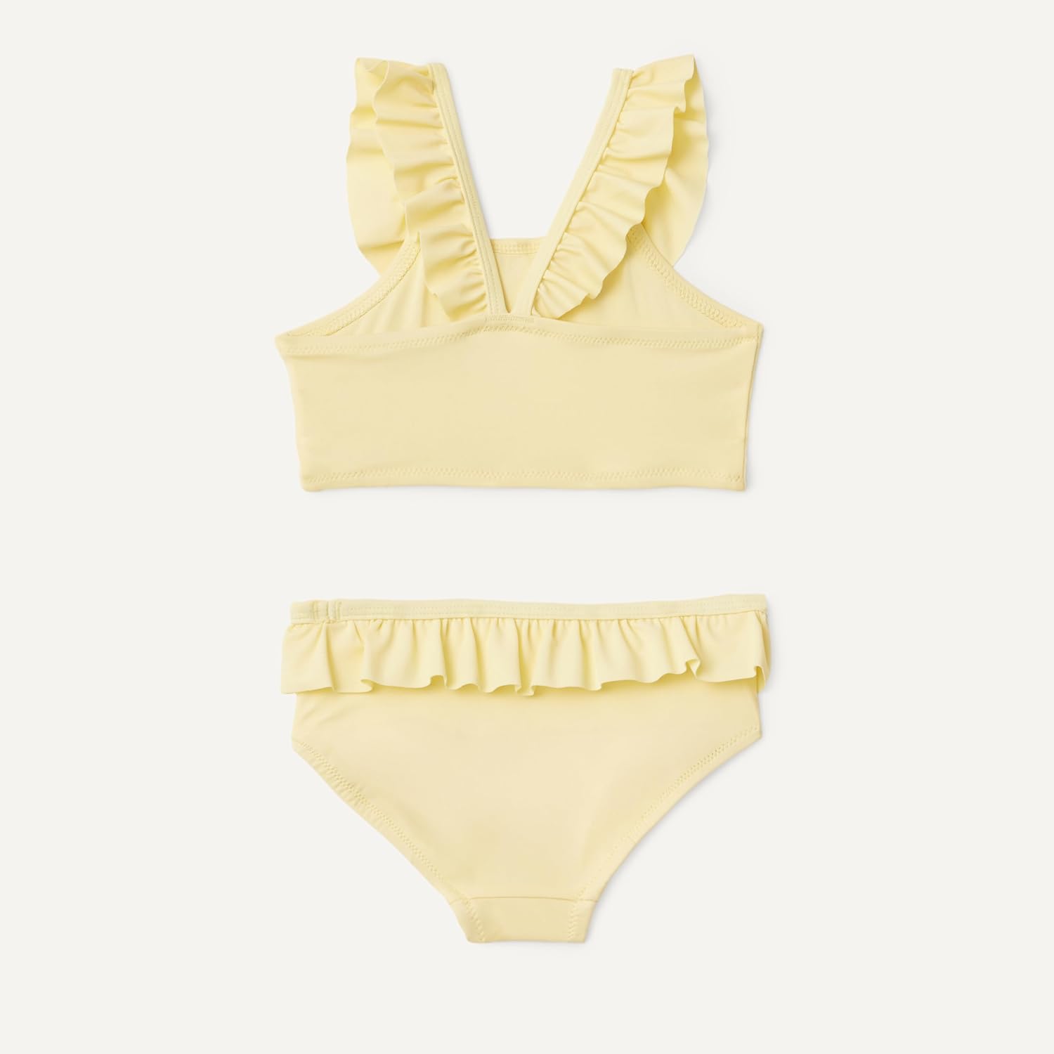 Detalle de Amazon Essentials Fille Bikini deux pièces à volants : confort et maintien pour la baignade