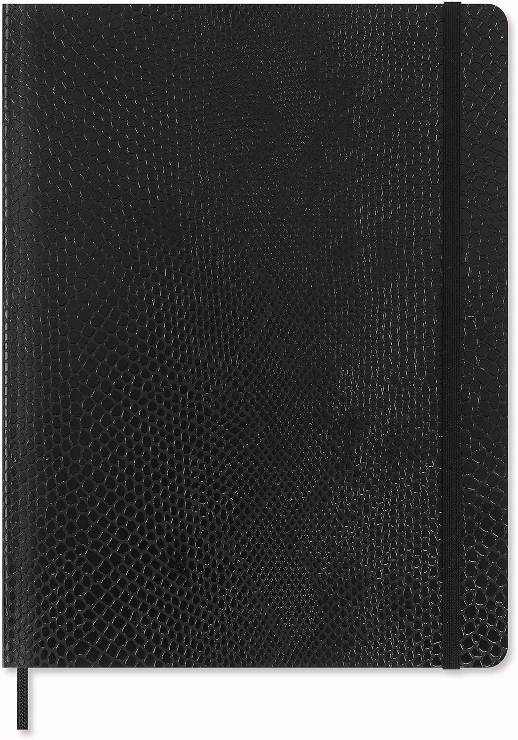 Detalle de Moleskine Precious & Ethical anteckningsbok XL 19 x 25 cm, svart veganskt omslag