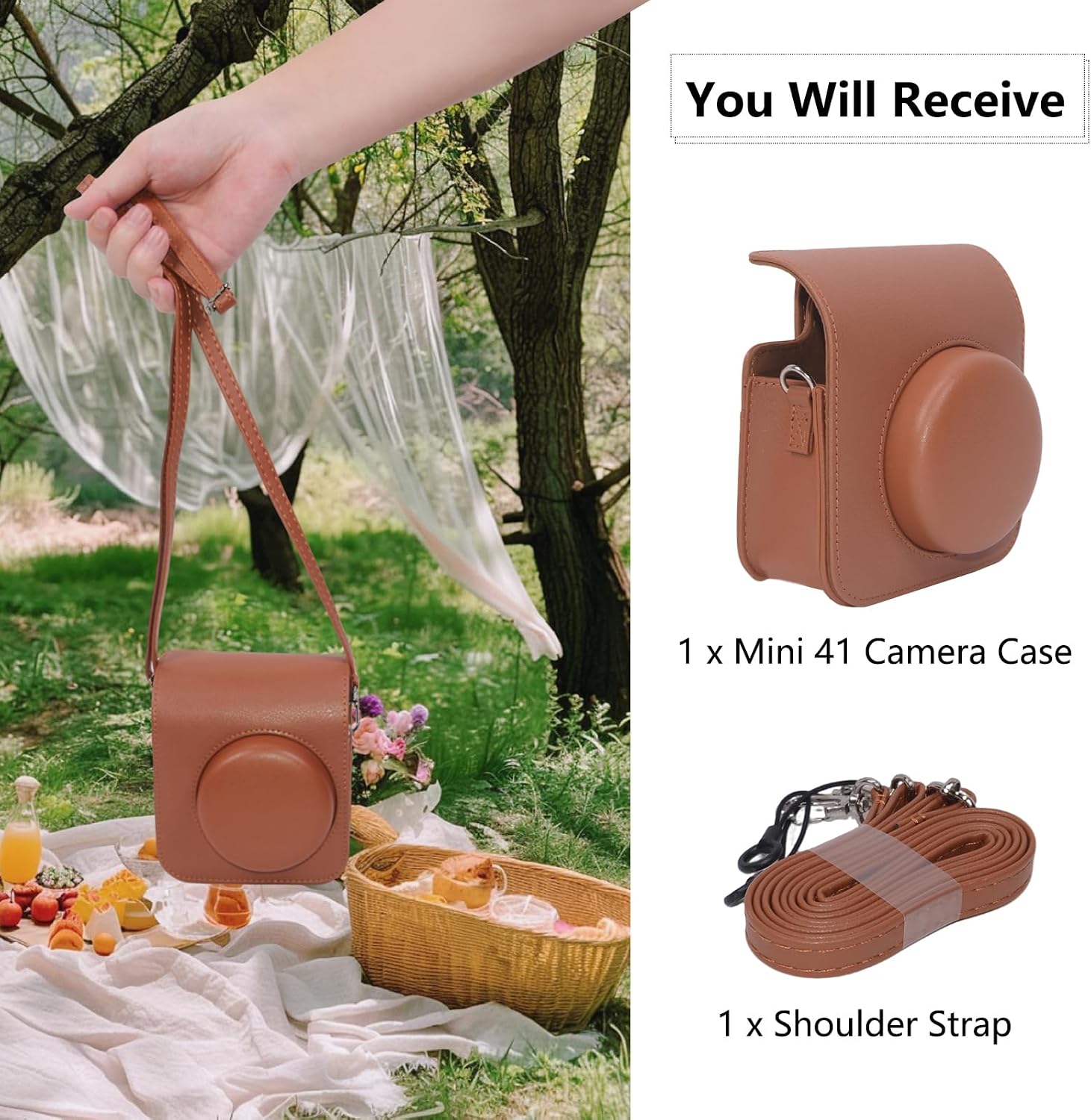 Thumbnail 5 de Aisnyho Instant Mini 41 Case for Instax Mini 41