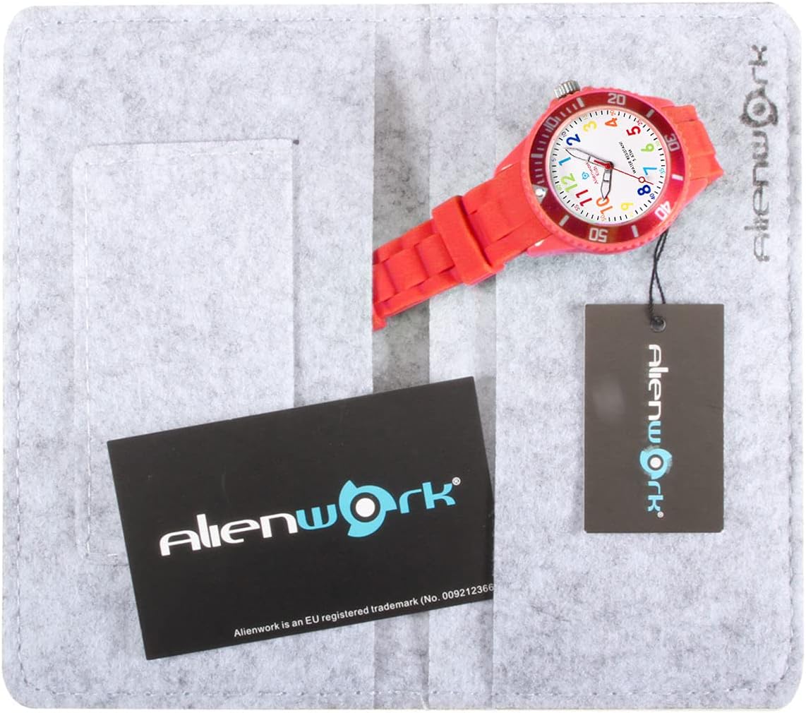 Thumbnail 6 de Alienwork Kids Orologio di Apprendimento per Bambini – Impermeabile 5 ATM, quadrante colorato