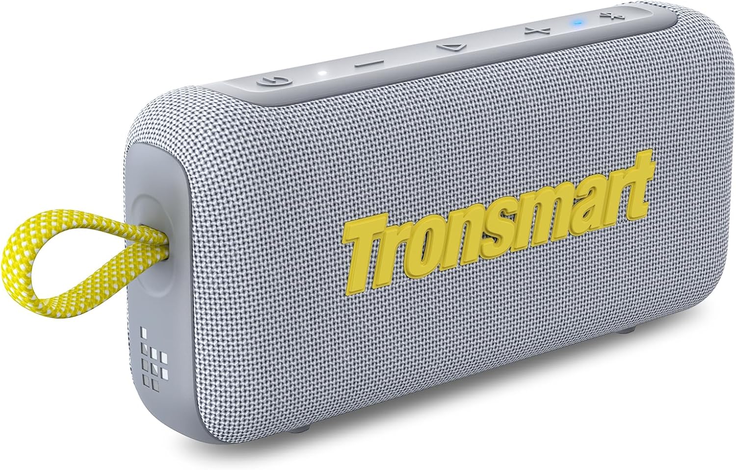 Detalle de Tronsmart Trip 2: altoparlante Bluetooth 5.3 IPX7, suono potente e autonomia da campeggio