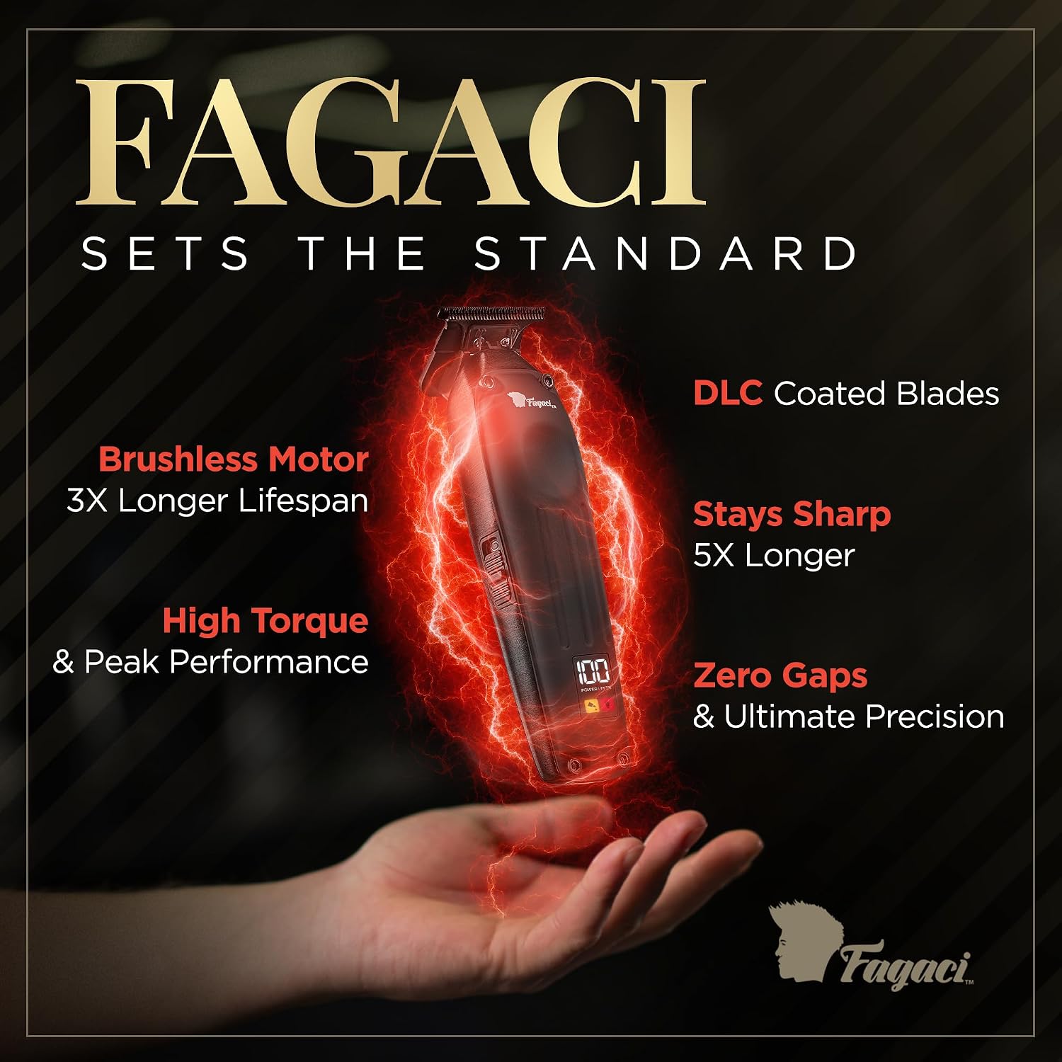 Thumbnail 2 de Fagaci T-Blade Hair Trimmer
