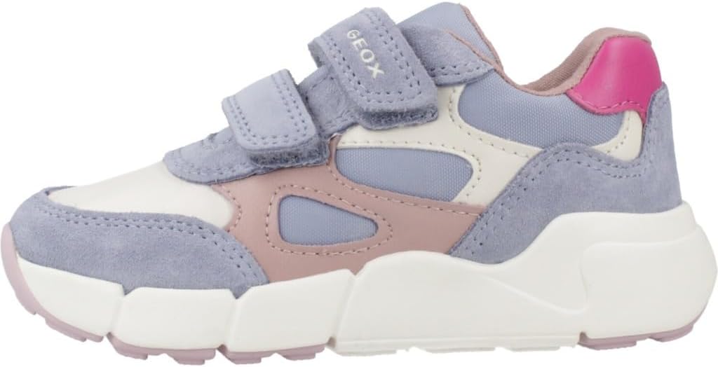 Detalle de Geox B Flexyper Mini Girl BasketFille – Baskets respirantes pour fille