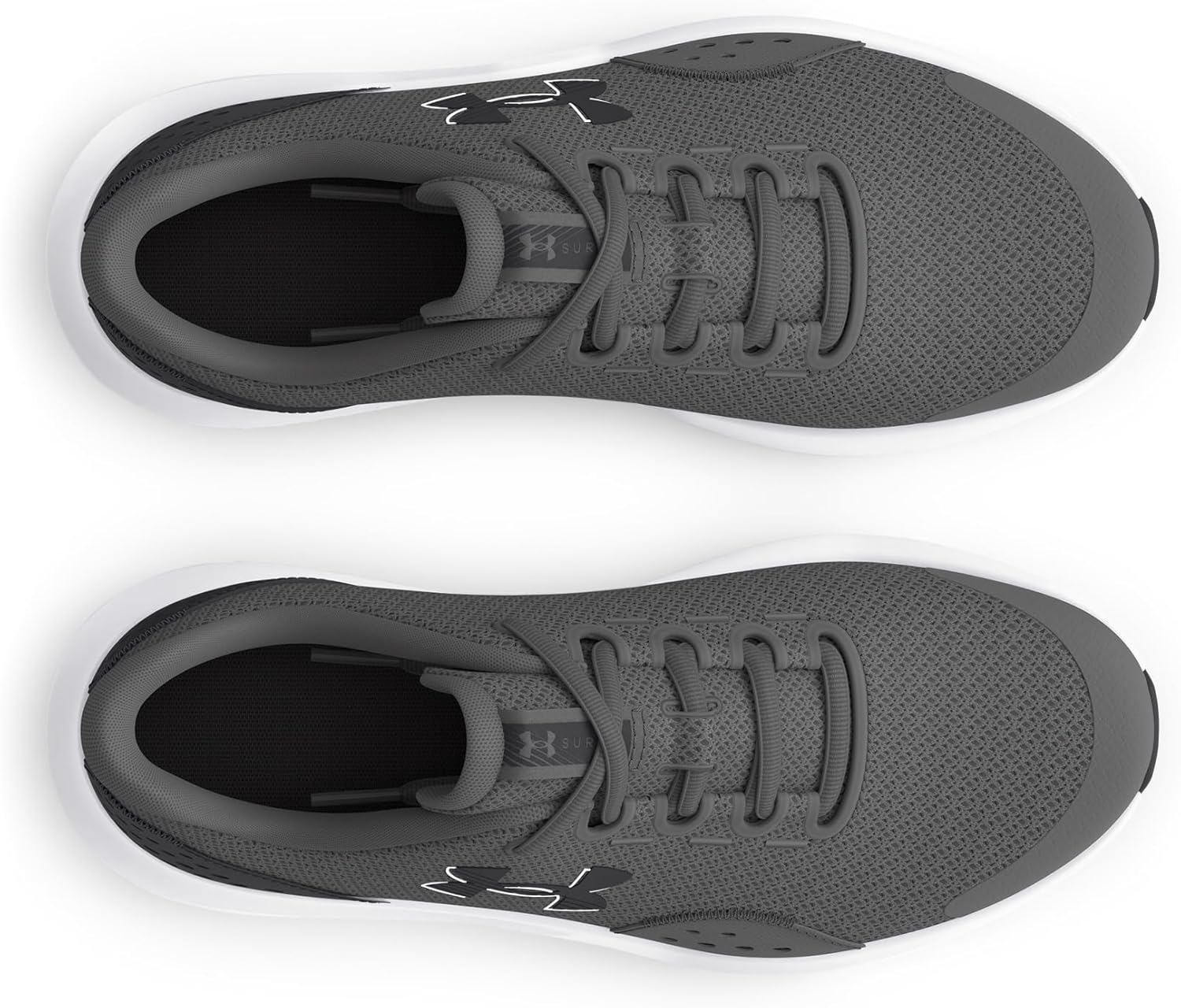 Detalle 2 de Under Armour Mixte Enfant UA BGS Surge 4 - Castlerock Anthracite, 38 EU