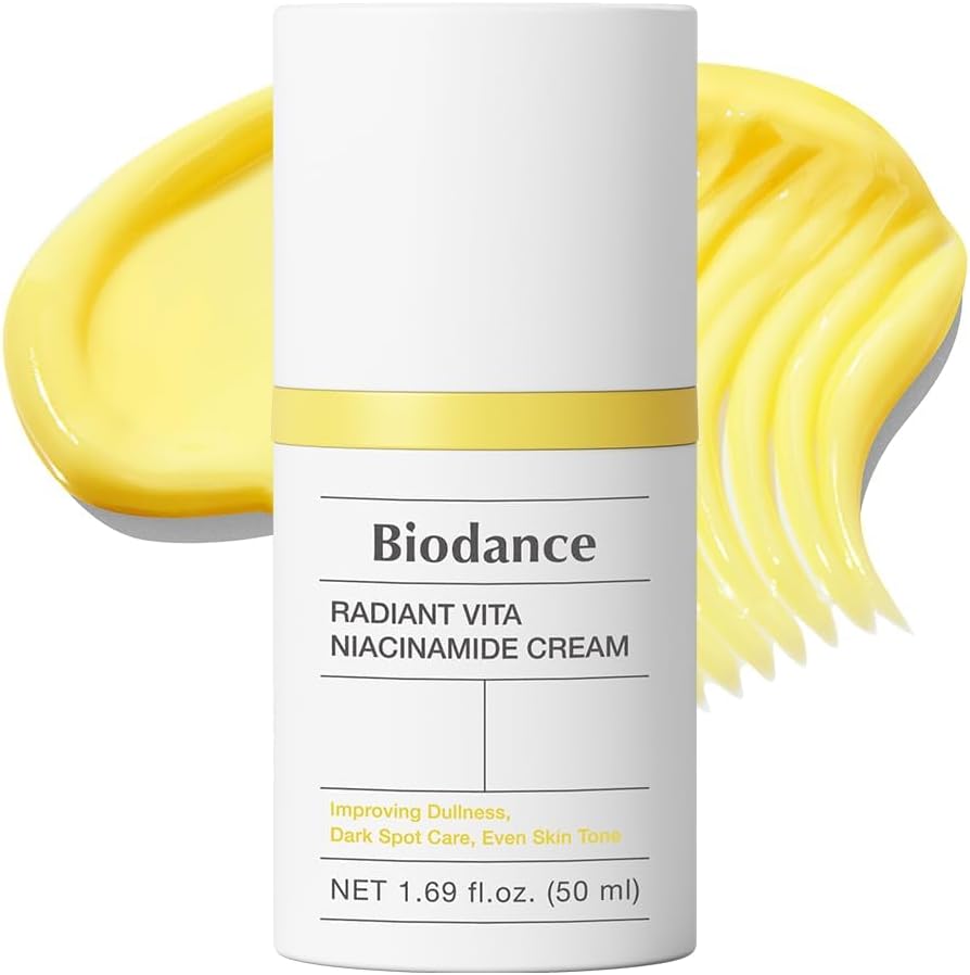 Detalle de BIODANCE Radiant Vita Niacinamide Cream – Crème éclaircissante et hydratante pour le visage (50 ml)