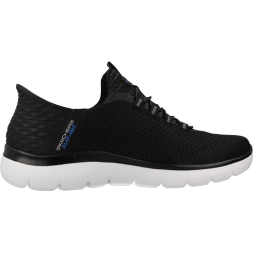 Detalle de Skechers Men's Summits High Range Slip-in in Black/White (12 UK)