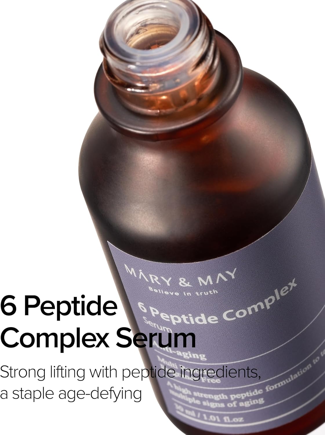 Thumbnail 1 de Mary&May Sérum Complexe 6 Peptides — Sérum anti‑rides complexe et raffermissant, sans parfum