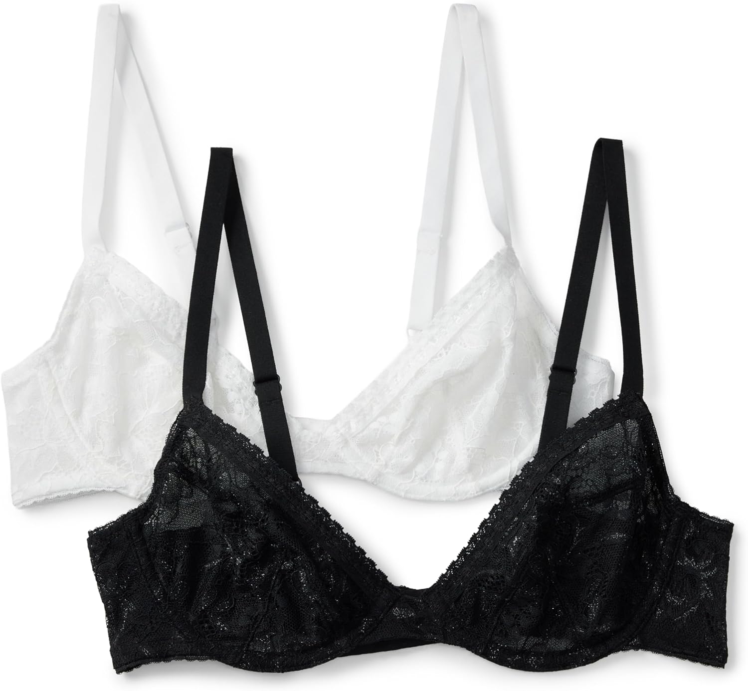Thumbnail 6 de Amazon Essentials women’s stretch all-over lace plunge bra with underwired support