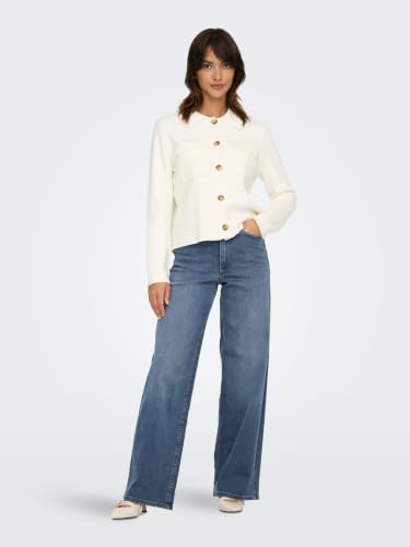 Thumbnail 2 de ONLY Onlmadison Blush Hw Wide DNM Tai853 Noos – High-Waist Jeans mit weitem Bein