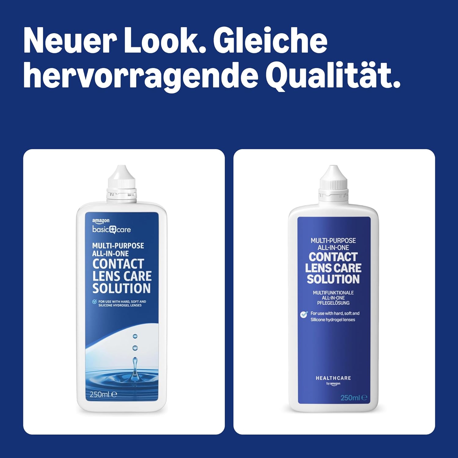 Thumbnail 1 de Healthcare by Amazon All-in-One Kontaktlinsenlösung 2 x 250 ml – früher Amazon Basic Care