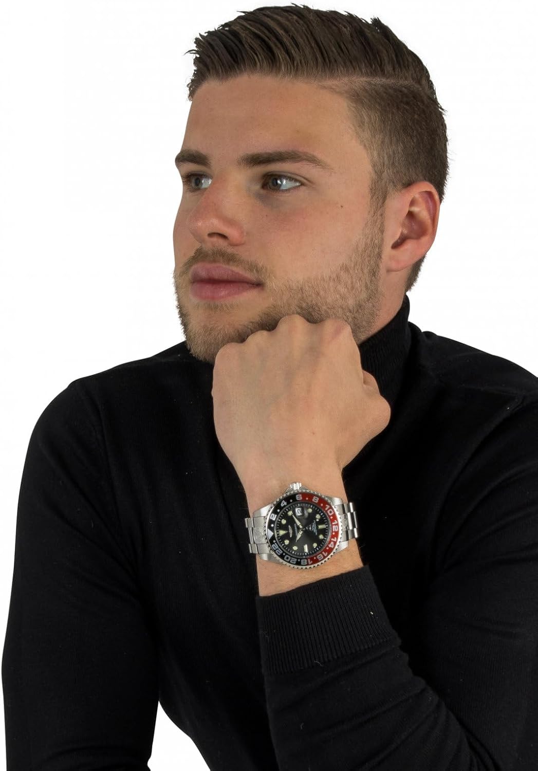 Detalle 2 de Invicta Pro Diver Edelstahl Herren Automatikuhr – 47 mm