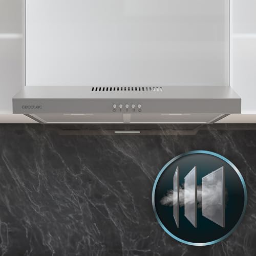 Thumbnail 6 de Cecotec Cappa Bolero Flux CM 602200 Inox B – 60 cm: potenza e design minimalista per la cucina
