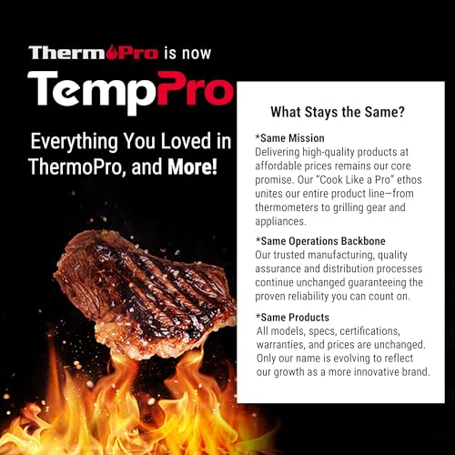 Thumbnail 7 de TempPro TP02S Thermomètre à viande à lecture instantanée 3s