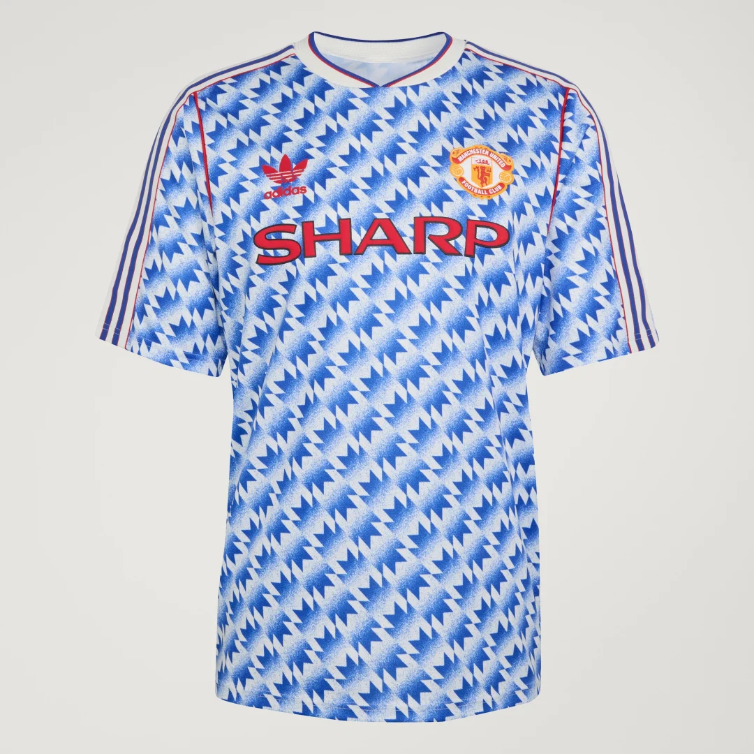 Detalle 2 de Camiseta segunda equipación Manchester United 90 de Adidas