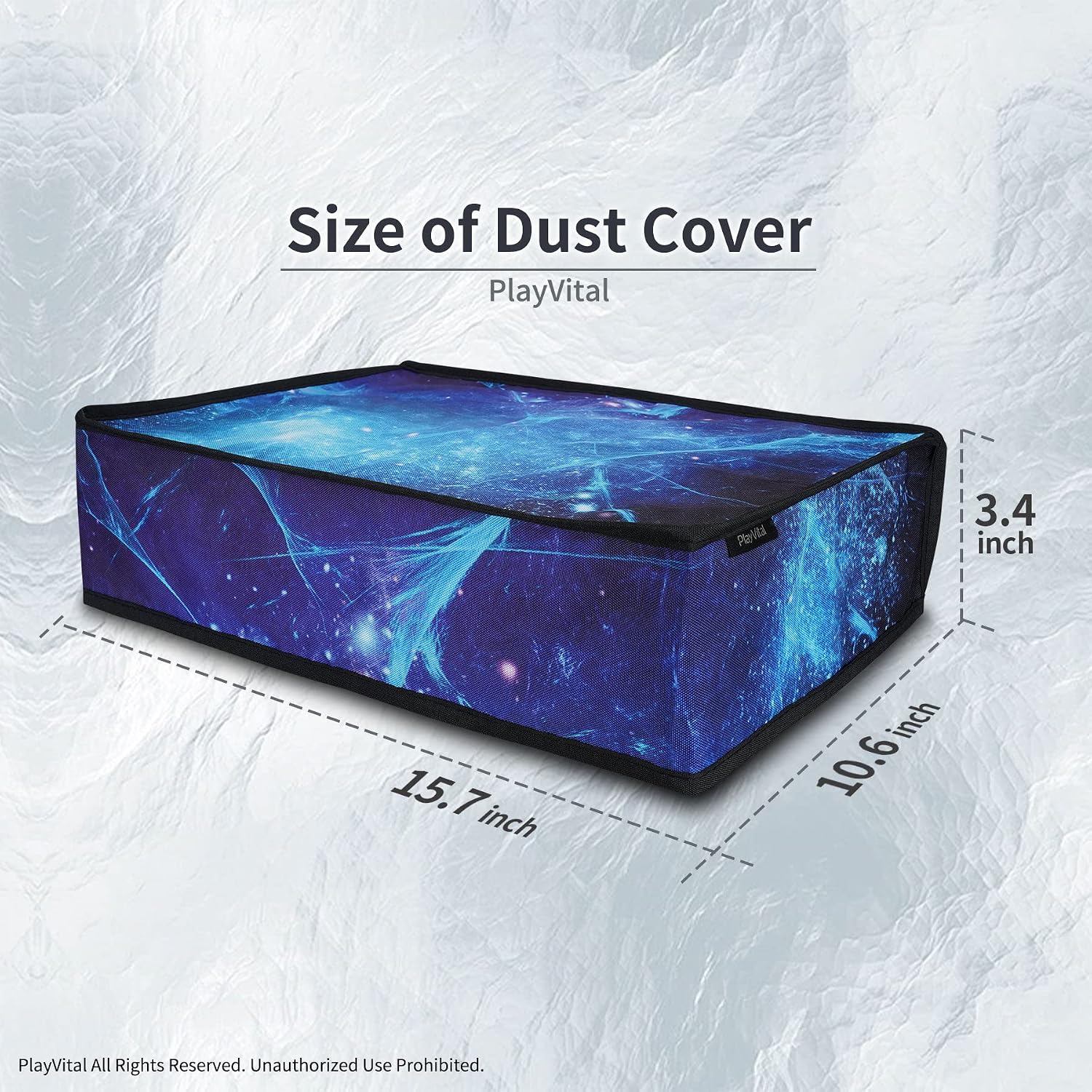 Thumbnail 5 de Playvital Nylon PS5 Dust Cover Blue Nebula 🕹
