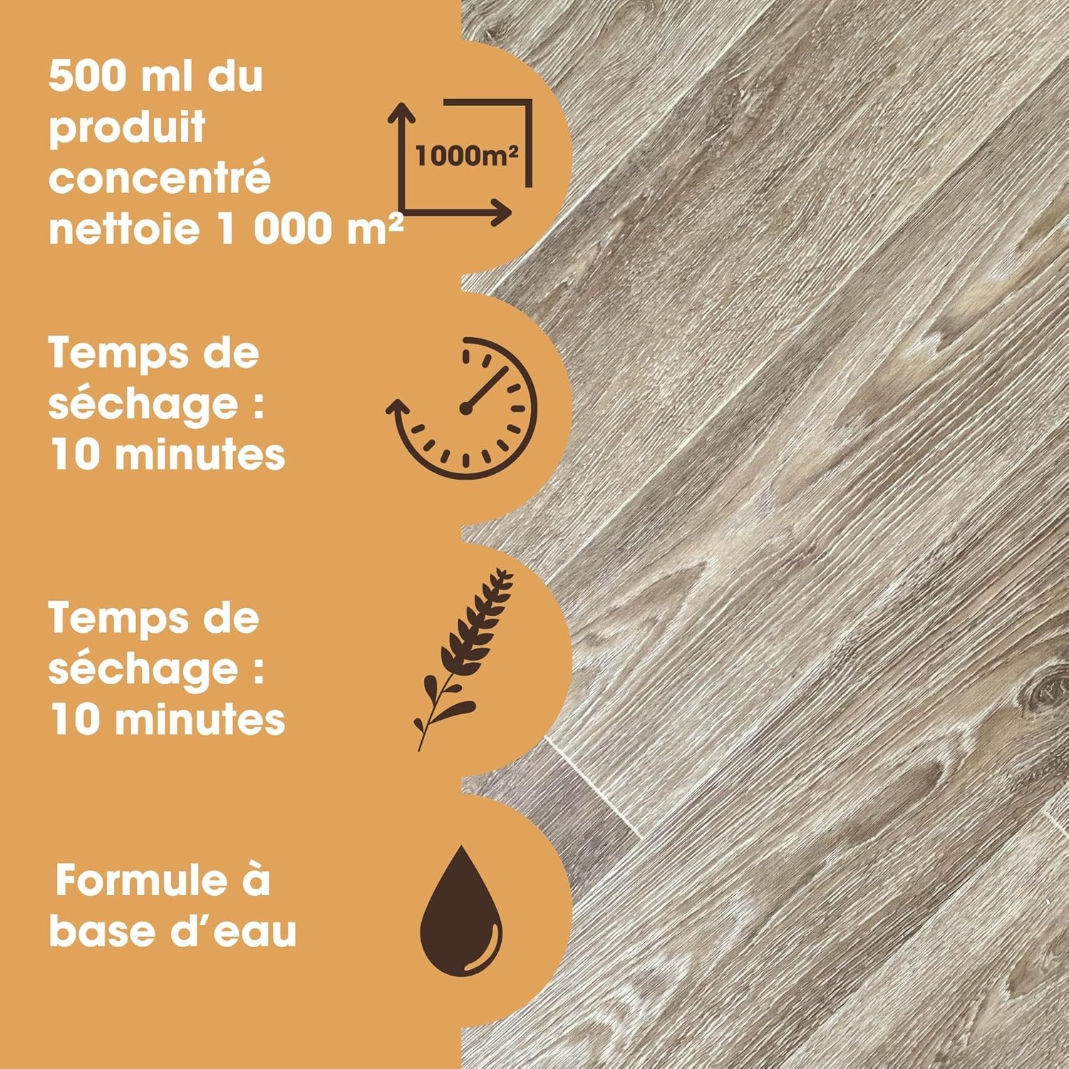 Thumbnail 4 de Nettoyant pour sols en vinyle dilué 5 L lavande