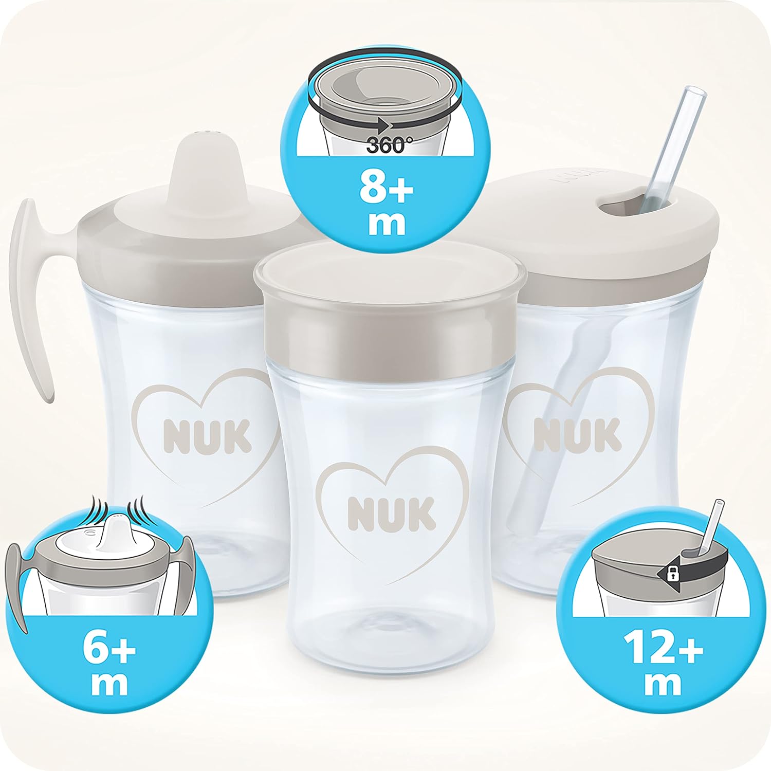 Thumbnail 6 de NUK Magic Cup tazza biberon 230 ml