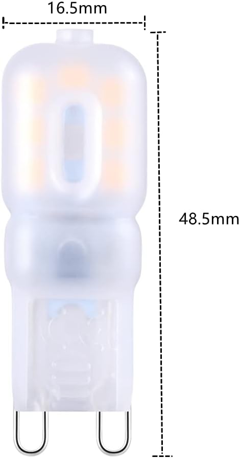 Thumbnail 1 de tkhetiana 12W G9 LED Lampe warmweiß 3000K (entspricht ca. 100W/110W Halogen) – 2er-Set