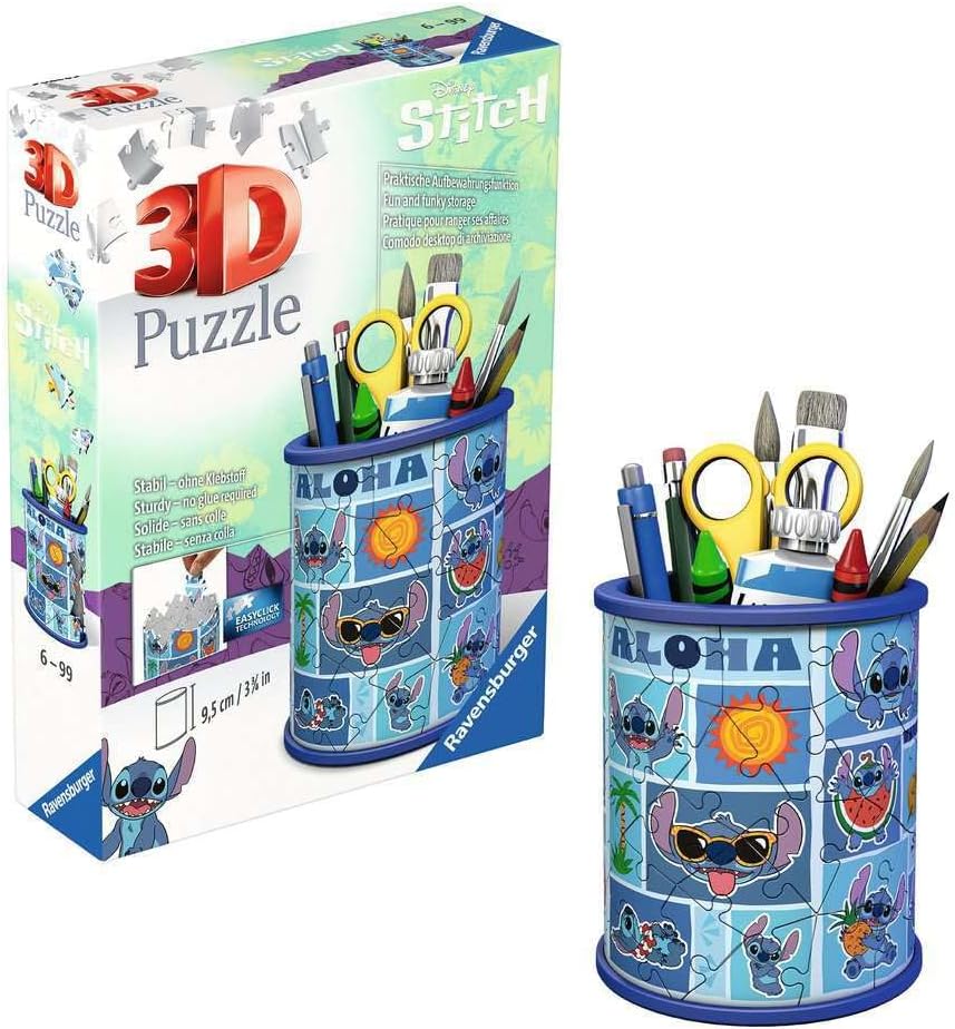 Thumbnail 2 de Pot à crayons 3D Stitch – Puzzle