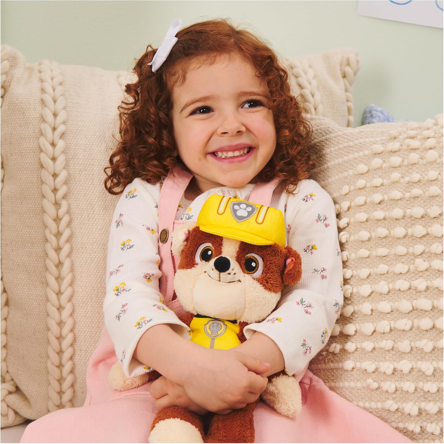 Detalle de GUND PAW Patrol Rubble plush buddy 33.02cm