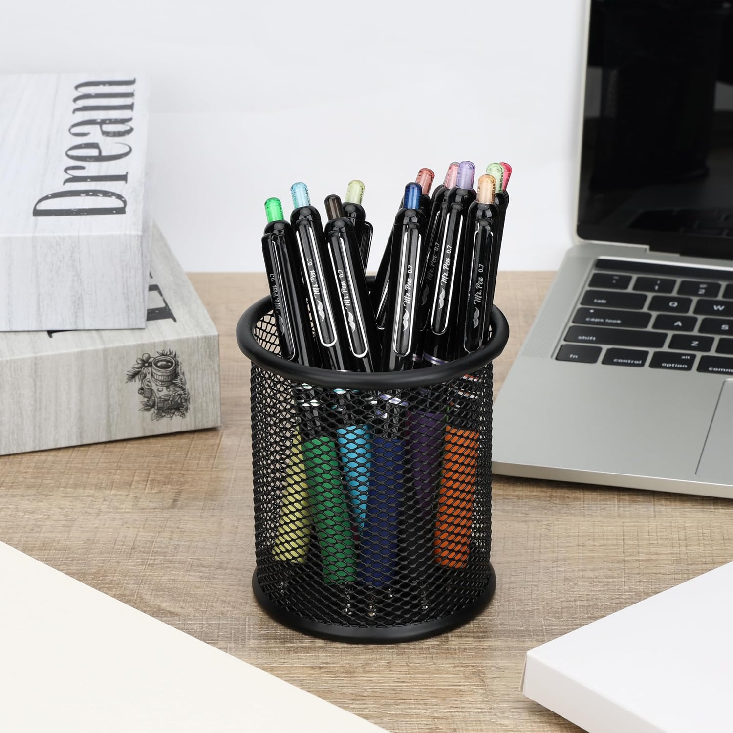 Detalle de Mr. Pen LAUX012M541VQ Retractable Gel Pens, 12-Pack, 0.7 mm Multicolor