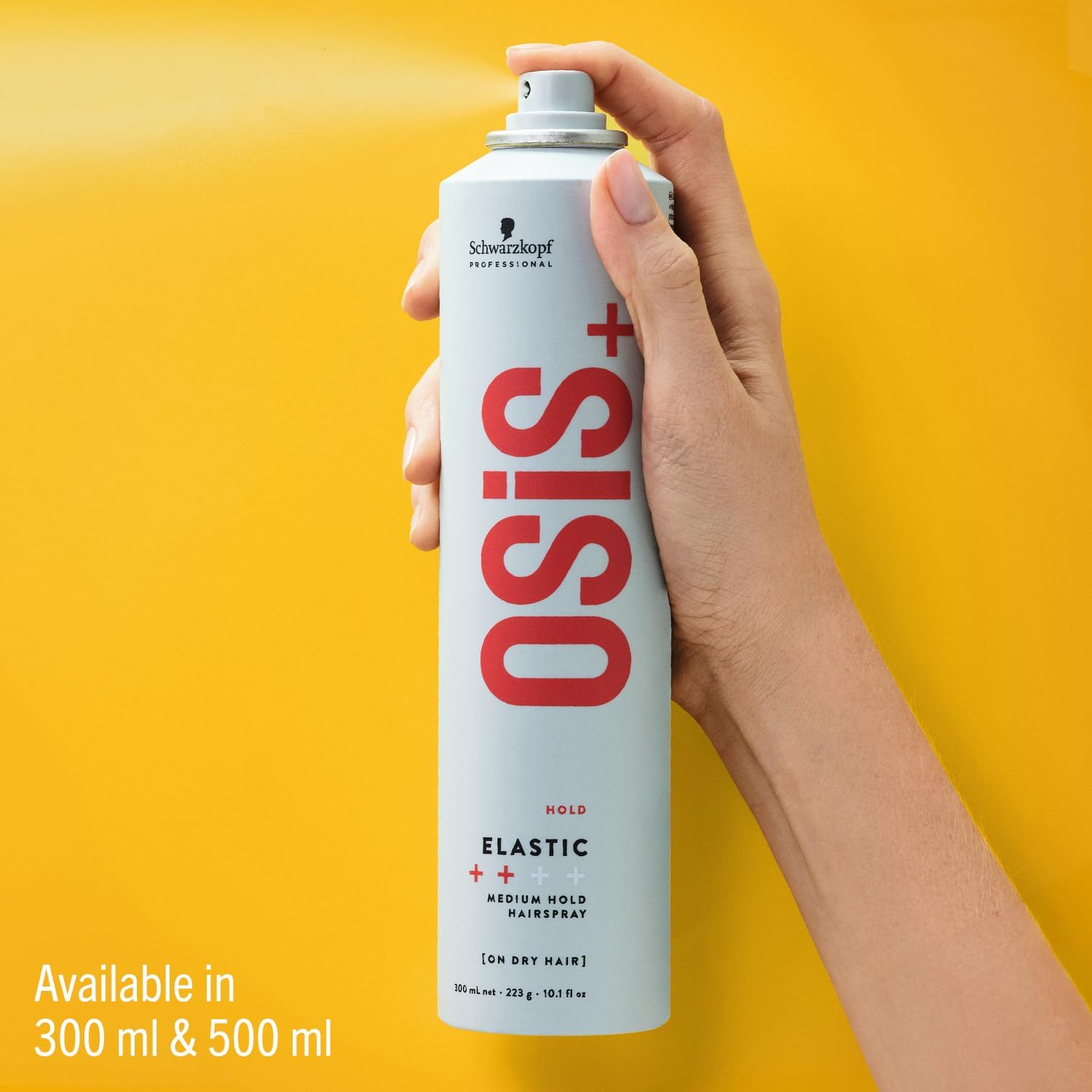 Thumbnail 1 de Schwarzkopf Professional OSiS Elastic Hairspray: Layerable Hold for Brushable Styling