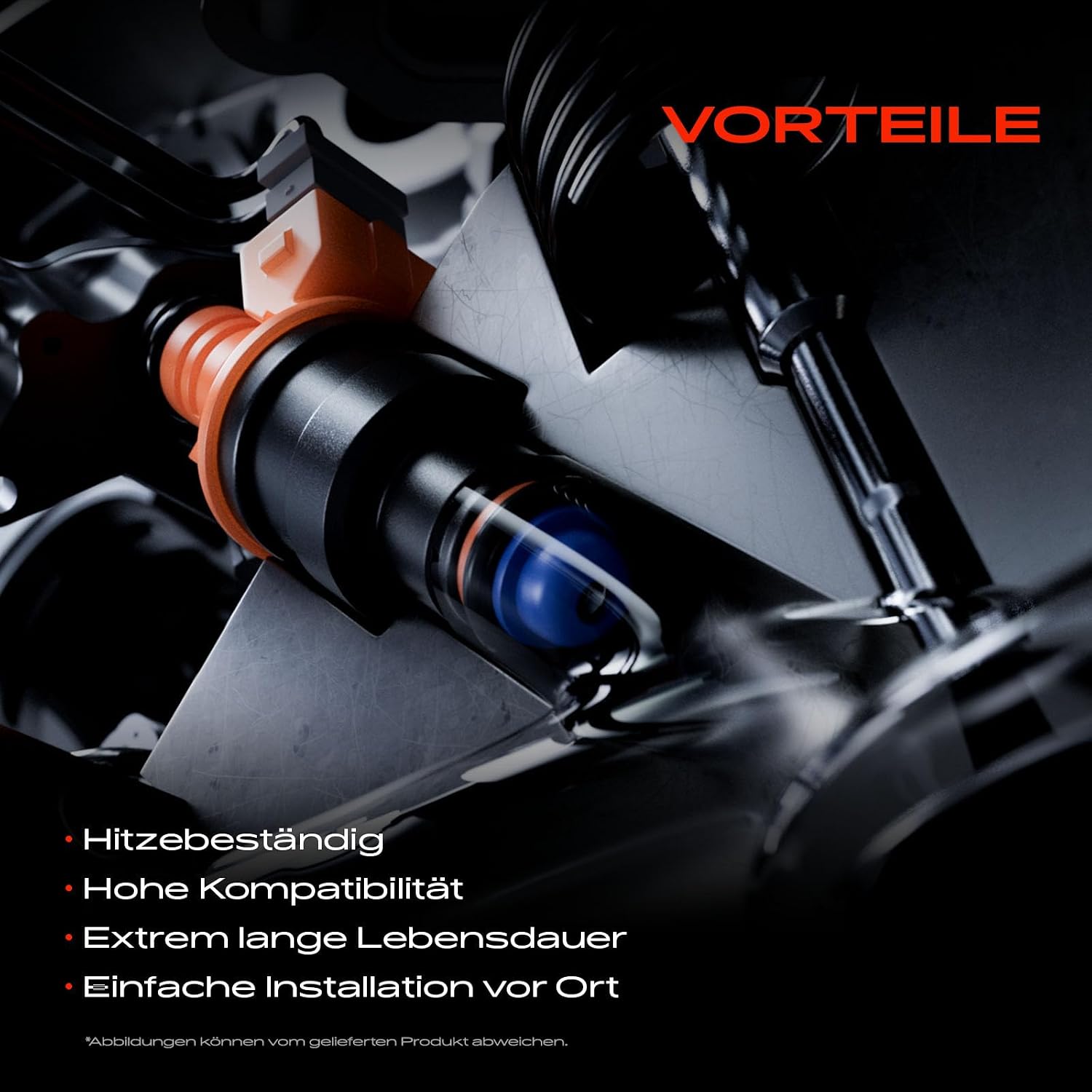 Detalle 1 de Frankberg Einspritzventil 4x, 72,7 mm