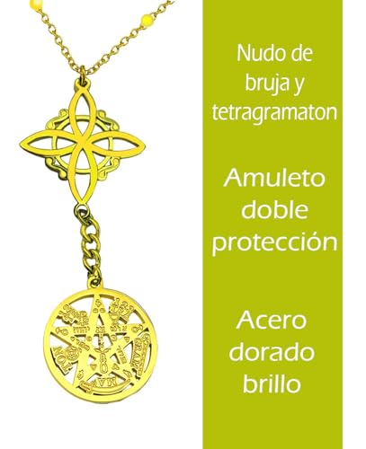 Detalle 2 de EKONAT JOYERIA PERSONALIZADA Nudo de Bruja 50 mm