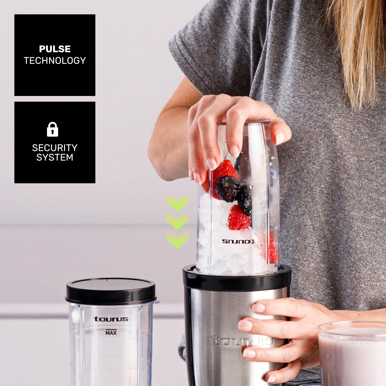 Thumbnail 3 de Taurus Shake & Go Mix batidora portátil 1000W