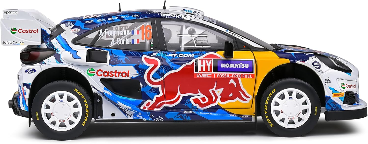 Thumbnail 5 de Solido Ford Puma Rally 1 1:18, biały #16 Fourmaux/Coria, Rally Sweden 2024