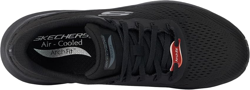 Thumbnail 2 de Skechers Arch Fit 2.0 Big League 🏃‍♀️ Tenis Mujer, Black Mesh