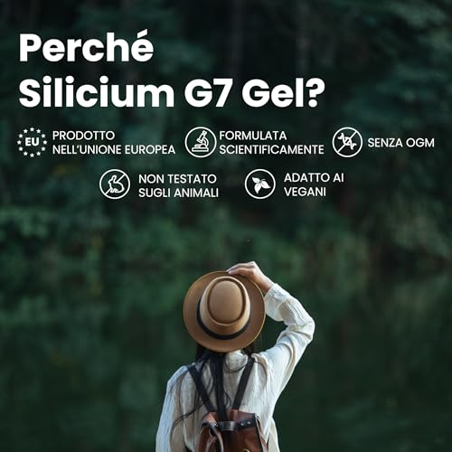 Detalle 1 de Silicium G7 Gel Corpo 500 ml: alta concentrazione di silicio per articulazioni e muscoli