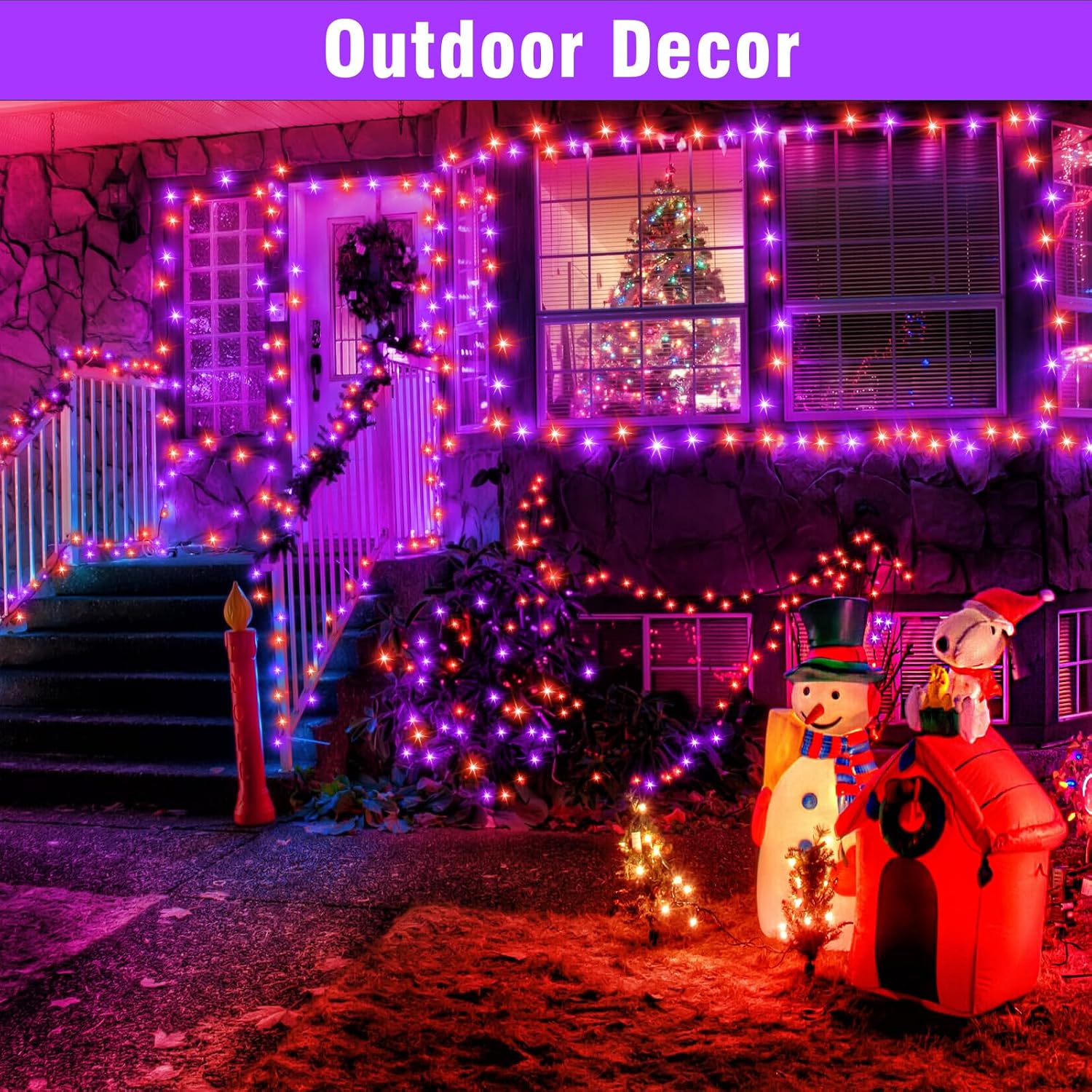 Thumbnail 6 de Nisocy Halloween String Lights, 100FT