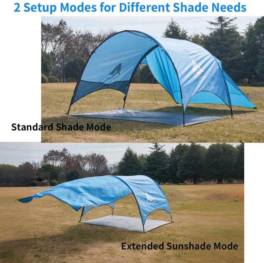 Detalle 2 de Beach Tent Compact Fold 106x65x61" 🌊