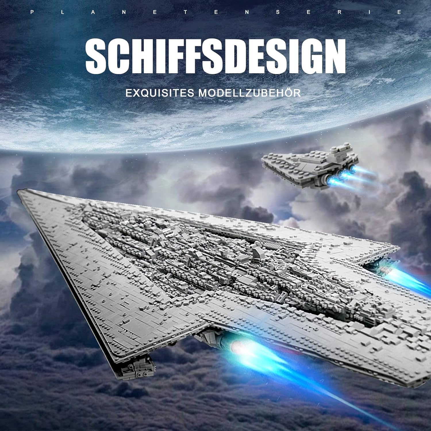 Thumbnail 4 de SHHFWU 13134 Sternenzerstörer Technik Modell