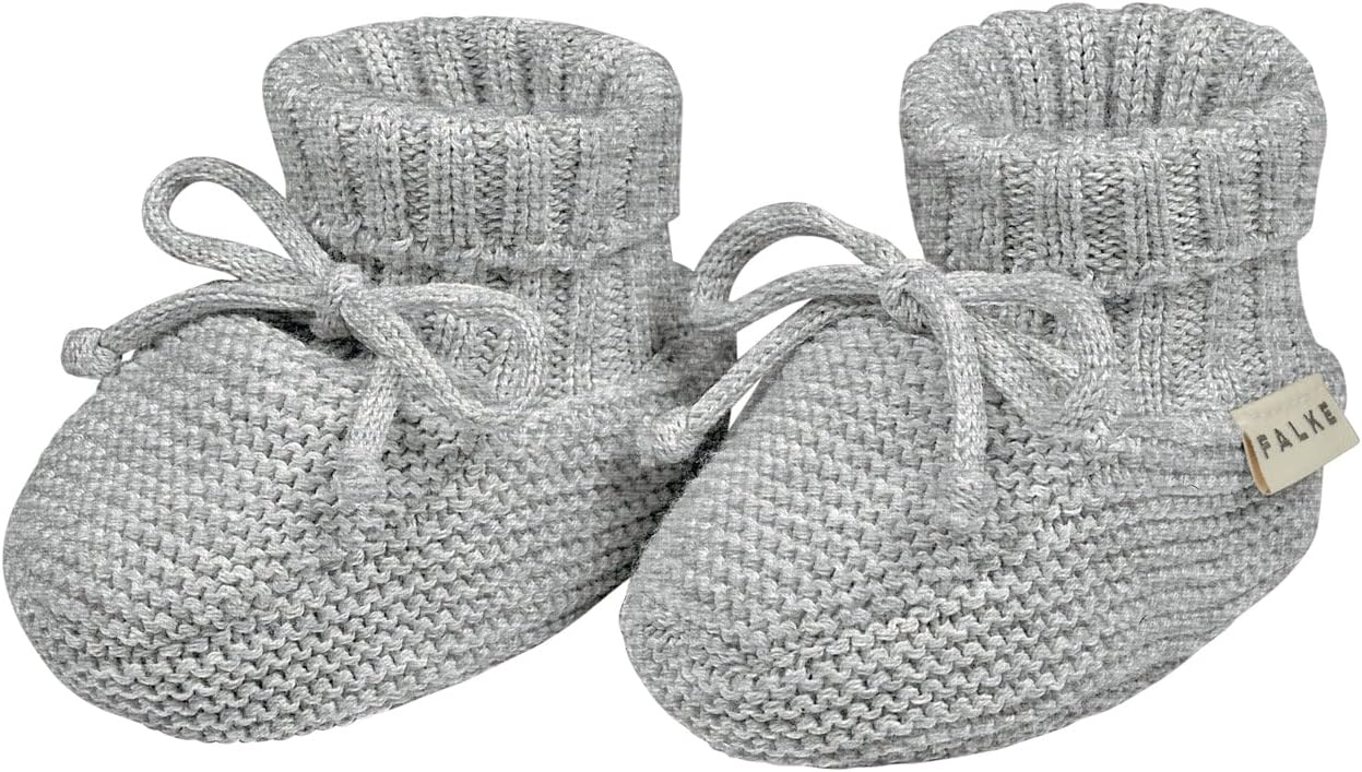 Detalle 2 de FALKE Unisex Baby Knitted Shoe B So Cotton Plain
