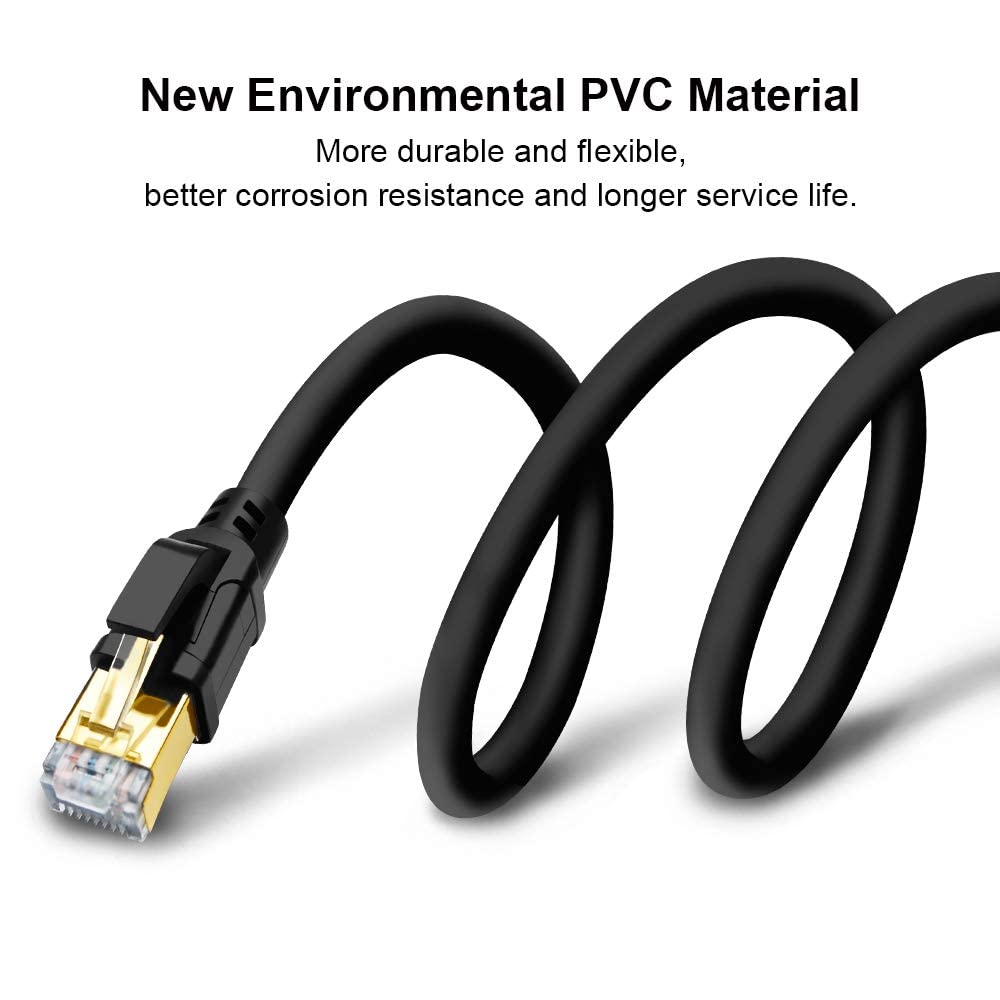 Thumbnail 5 de Yauhody CAT8 Ethernet Cable 15 ft
