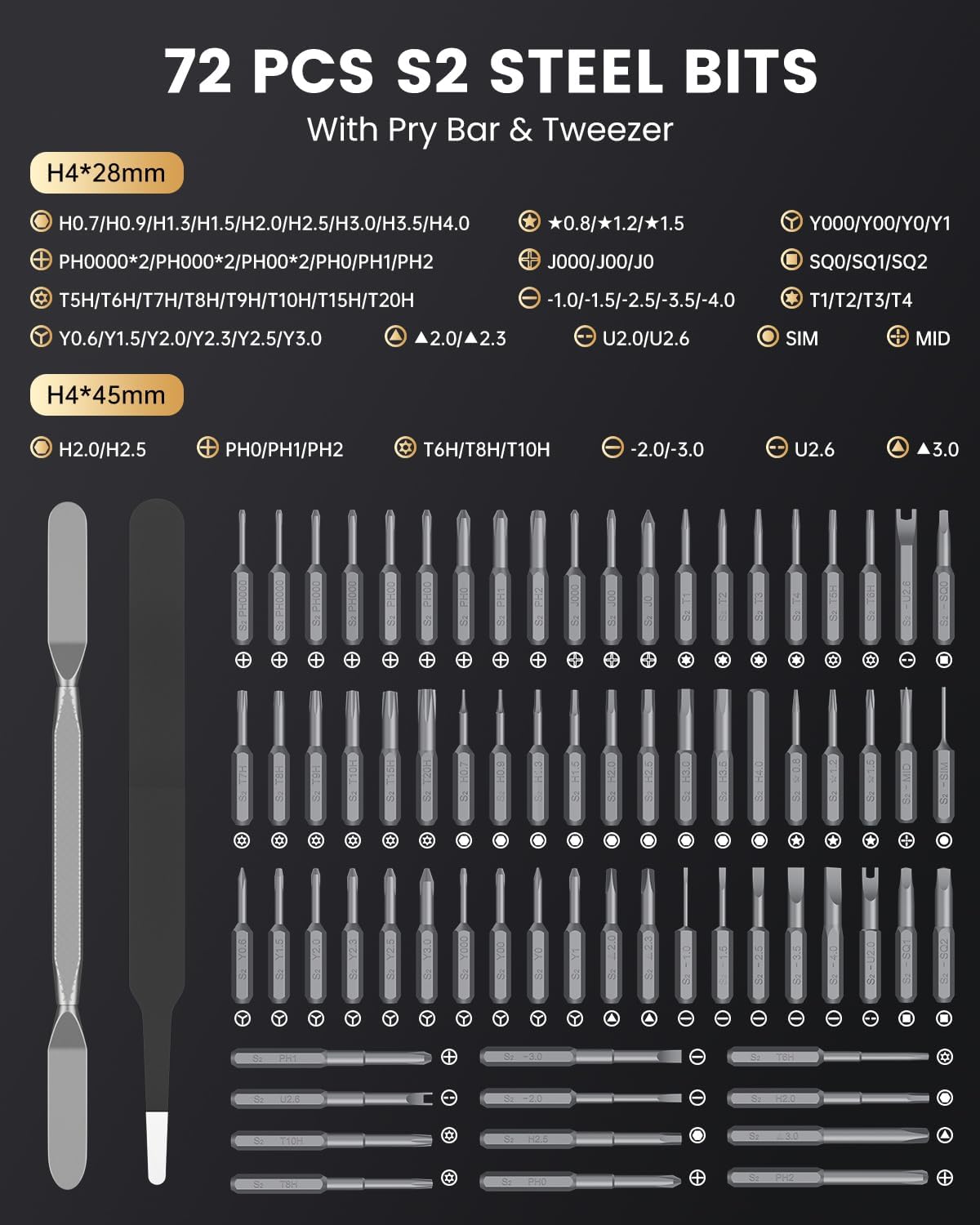Thumbnail 5 de 78-in-1 Mini Electric Screwdriver Set