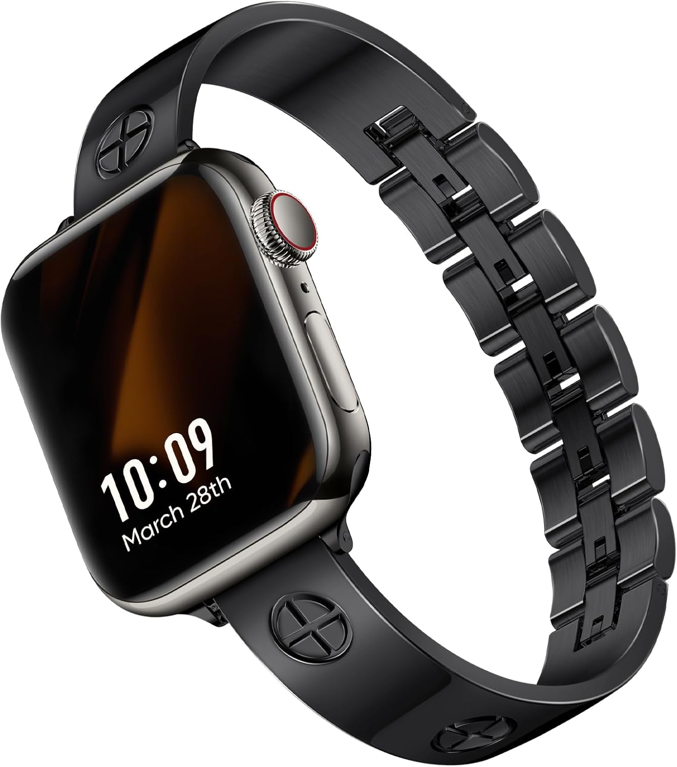Detalle de Missair Stainless Steel Apple Watch Strap for All Models