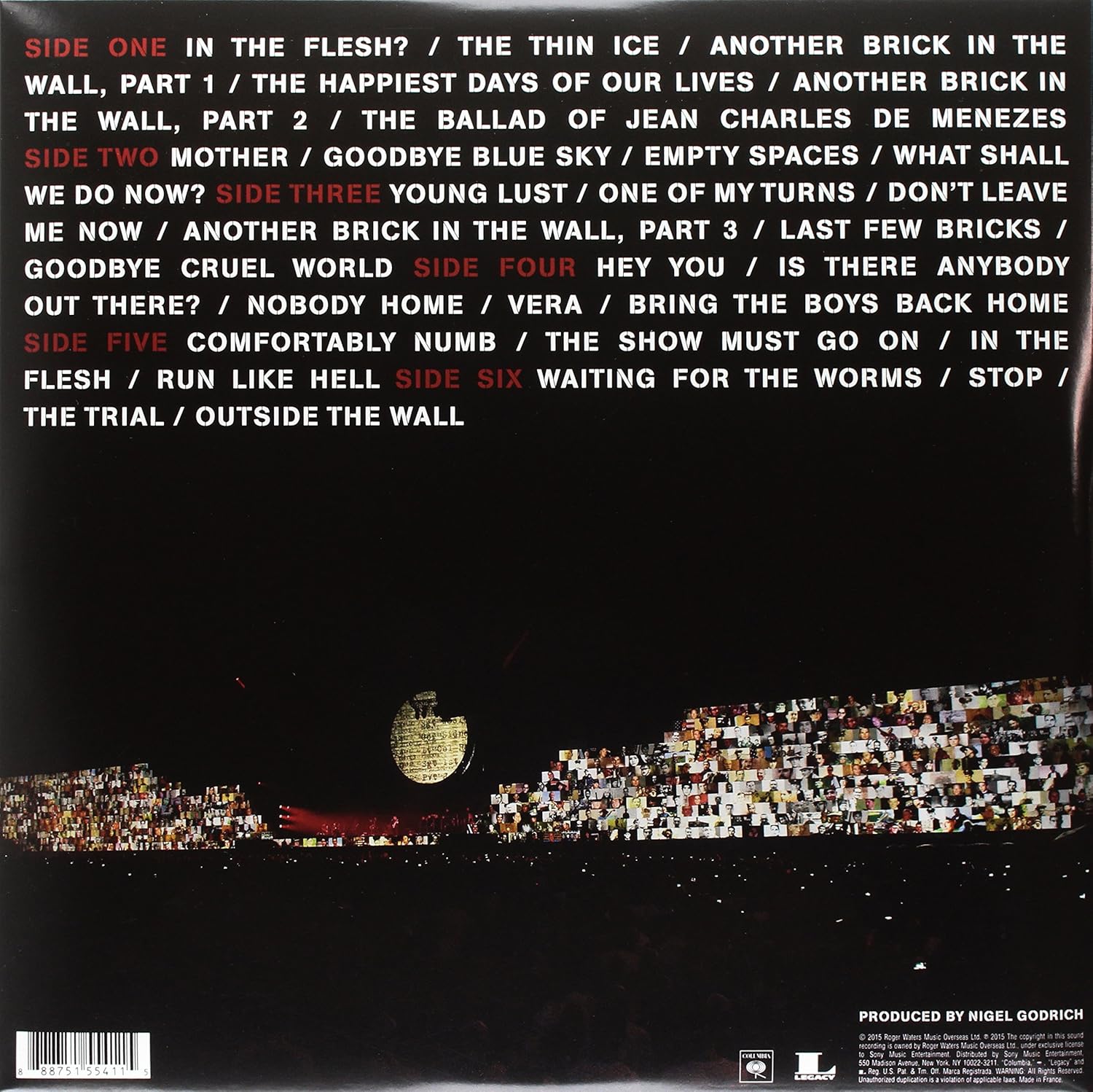 Thumbnail 1 de Roger Waters – The Wall en coffret triple vinyle (Legacy Recordings)