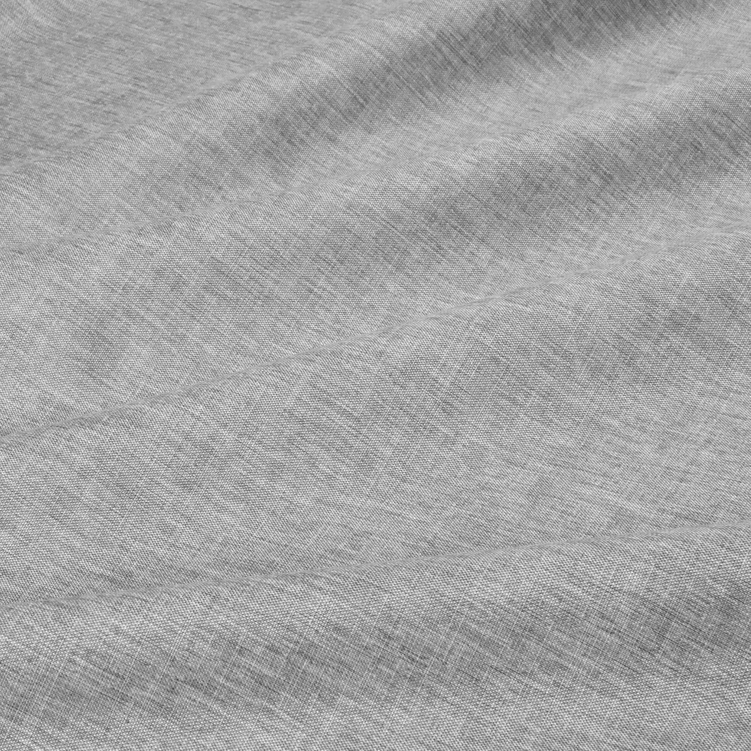 Thumbnail 2 de Amazon Basics 100% Blackout Curtains – 2 Panels, 132 x 213 cm, Dark Grey (Eyelet)