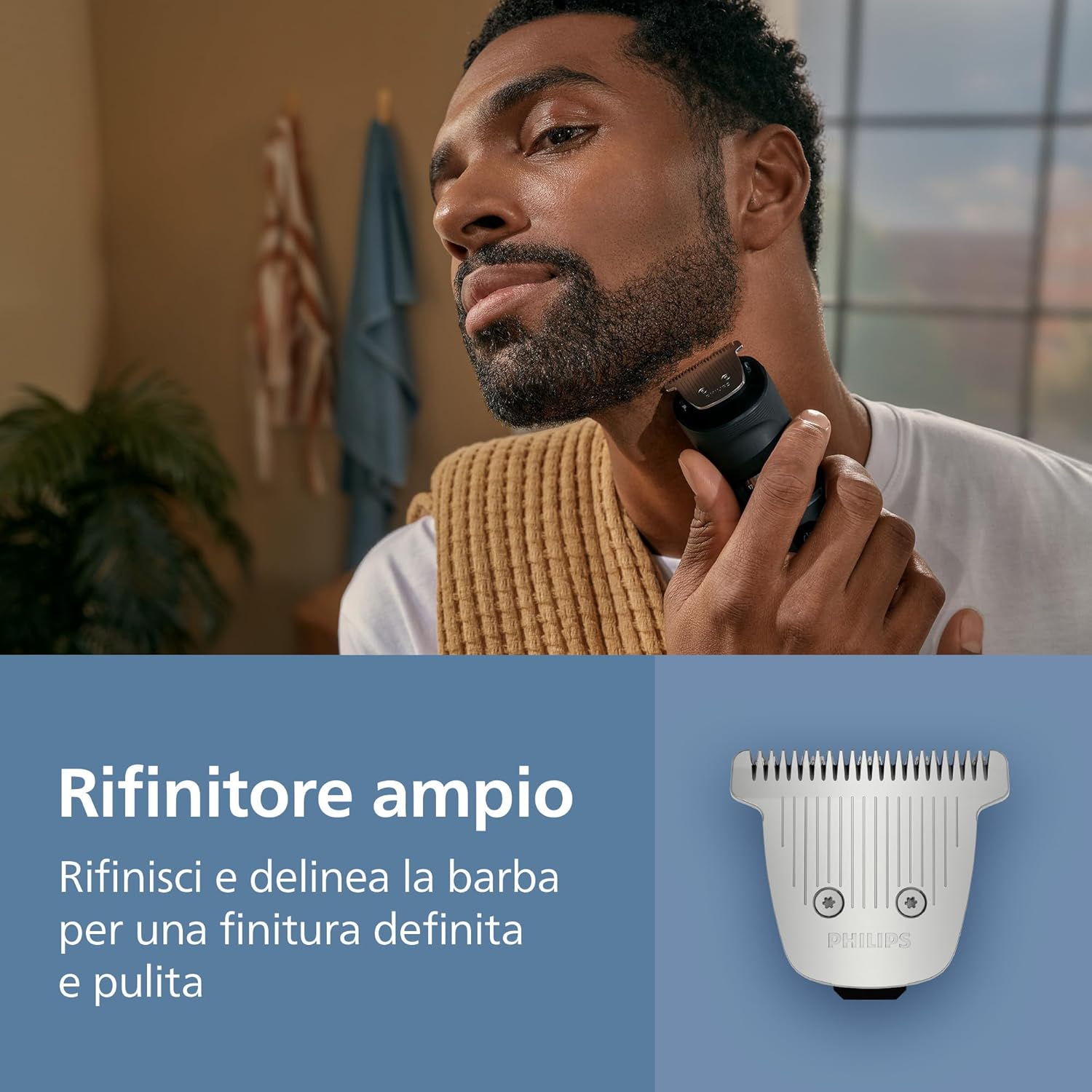 Thumbnail 4 de Philips BT7670/15 regolabarba 40 impostazioni 🧔