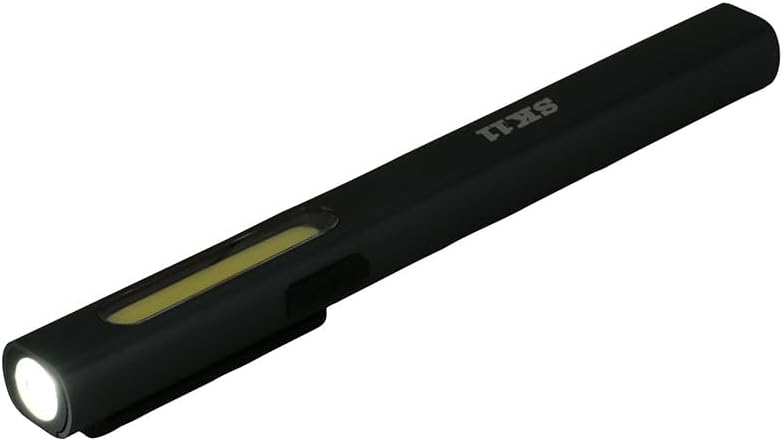 Detalle de SK11 SLW-170DMP 充電式LEDペンライト 2灯切替・無段階調光・IP54