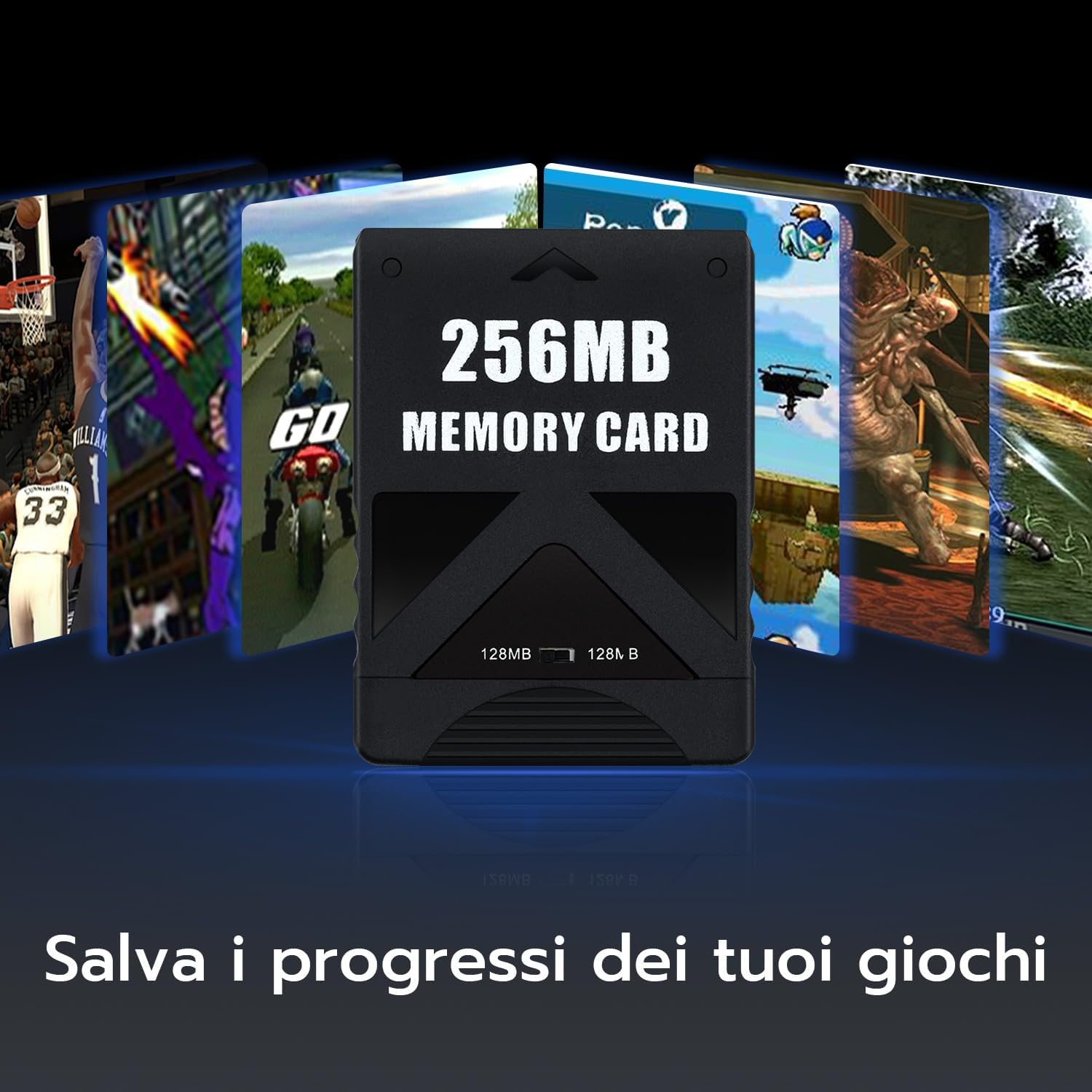 Thumbnail 4 de Wigearss Scheda di Memoria 256MB per PS2